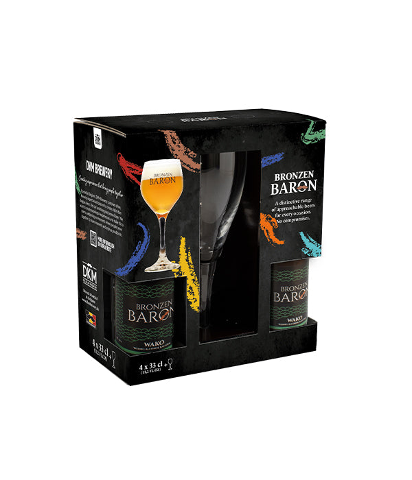 Bronzen Baron Wako GIFT BOX - Alcoholvrij