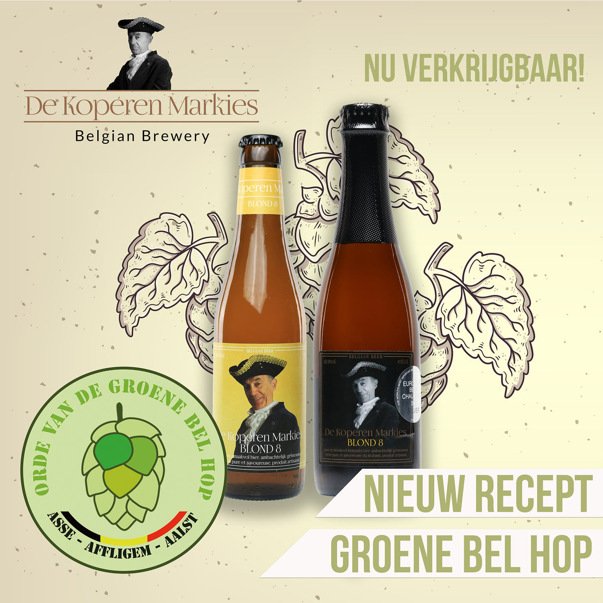 Nieuw recept: groene bel hop!