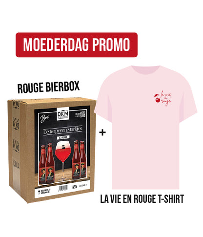 Moederdag Promo BOX (Rouge  Box + T-shirt)